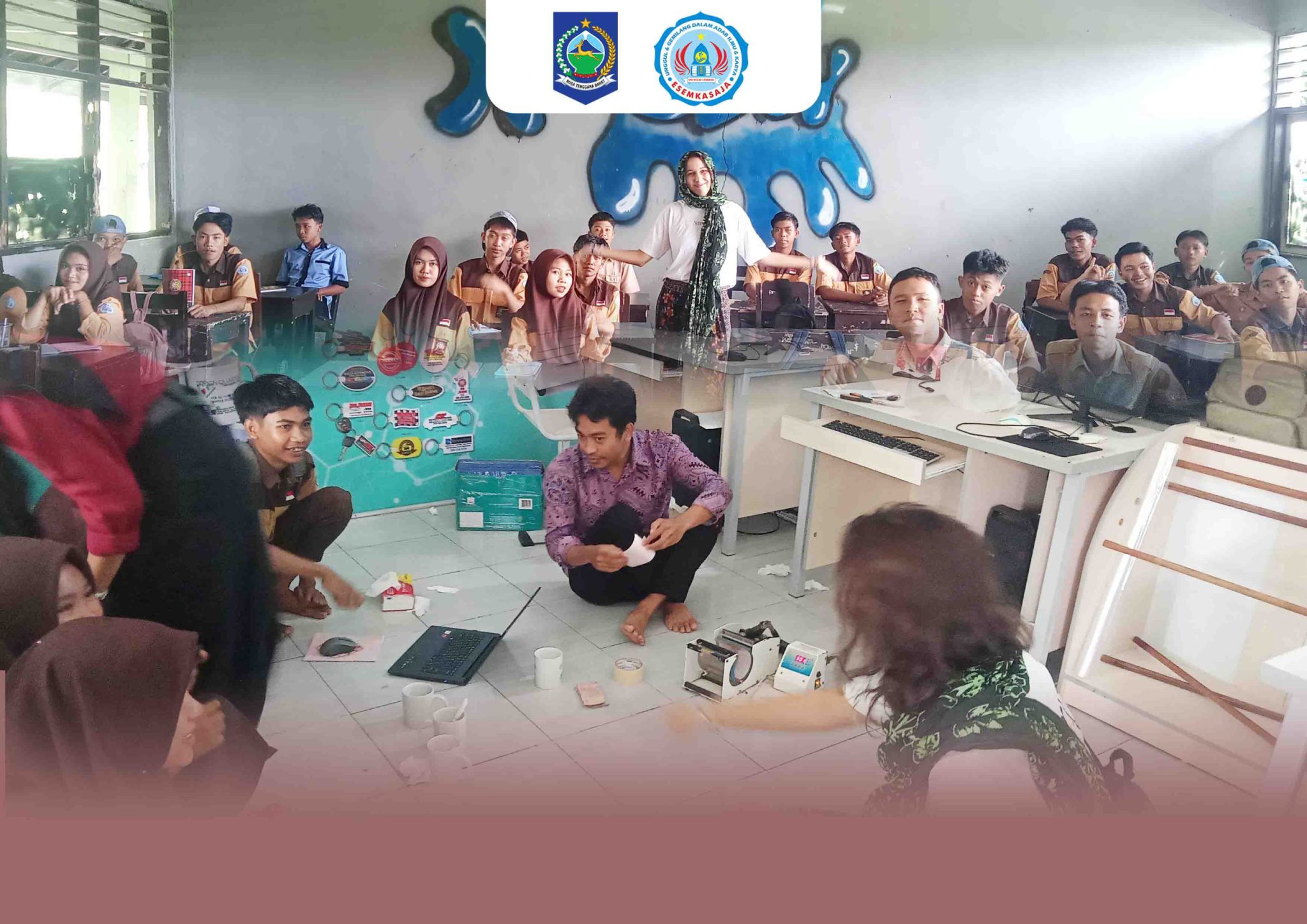 Inspirasi dari Spanyol: Miss Ana Berbagi Wawasan dan Pengalaman di SMKN 1 Jerowaru