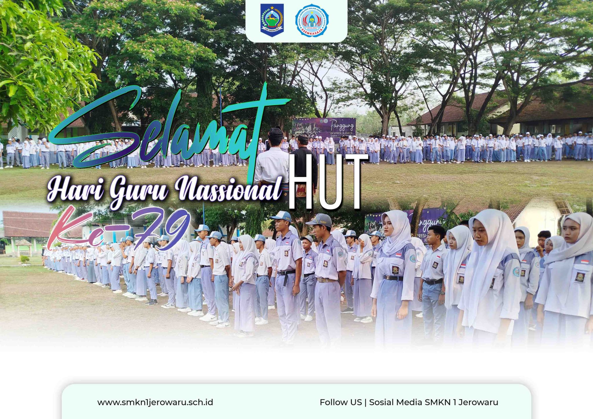 Hari Guru Nasional di SMKN 1 Jerowaru: Momen Perpisahan untuk Sosok Inspiratif