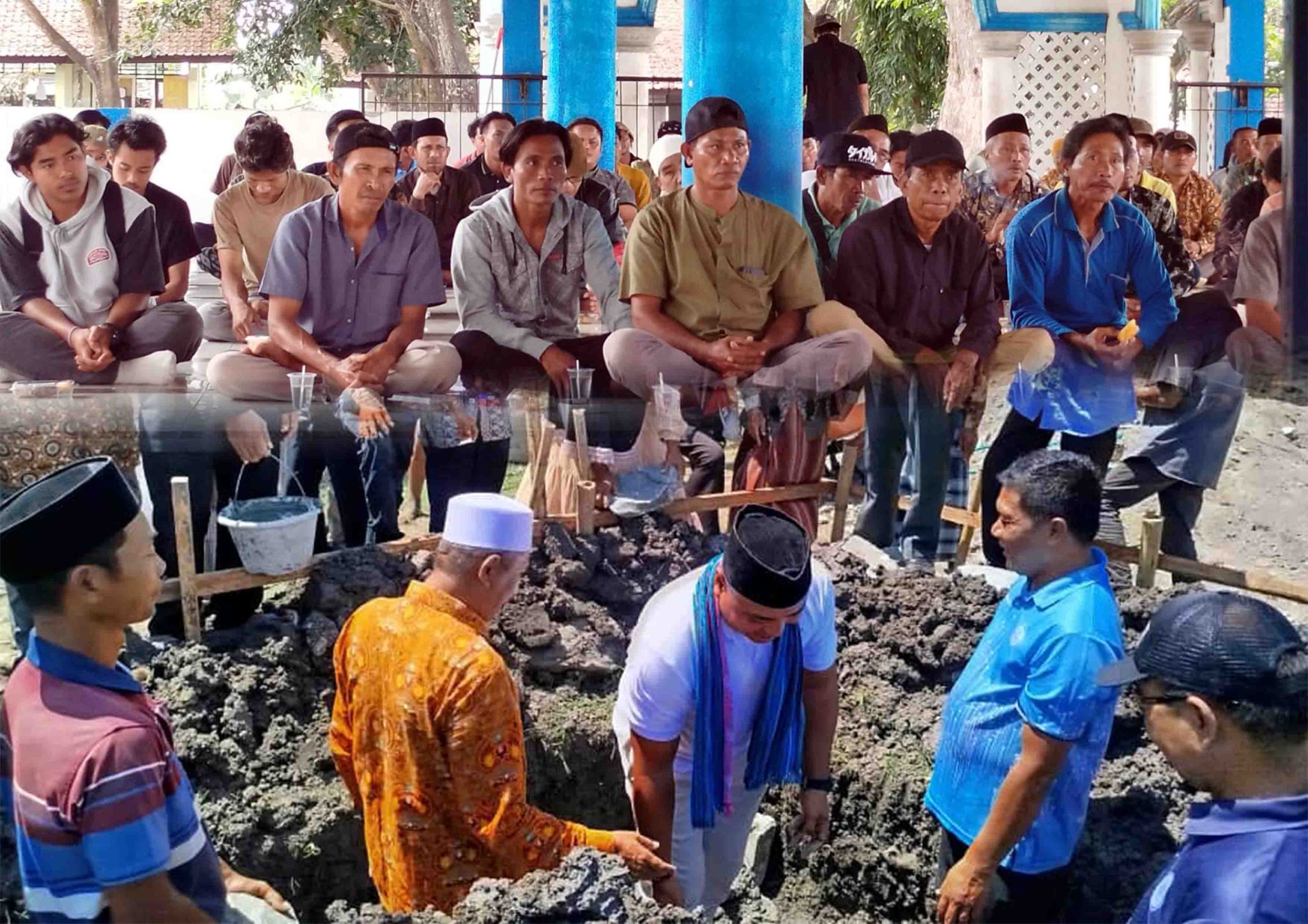 SMKN 1 Jerowaru Gelar Silatyurrahmi Bersama Wali Murid Sekaligus Peletakan Batu Pertama RPS Perhotelan