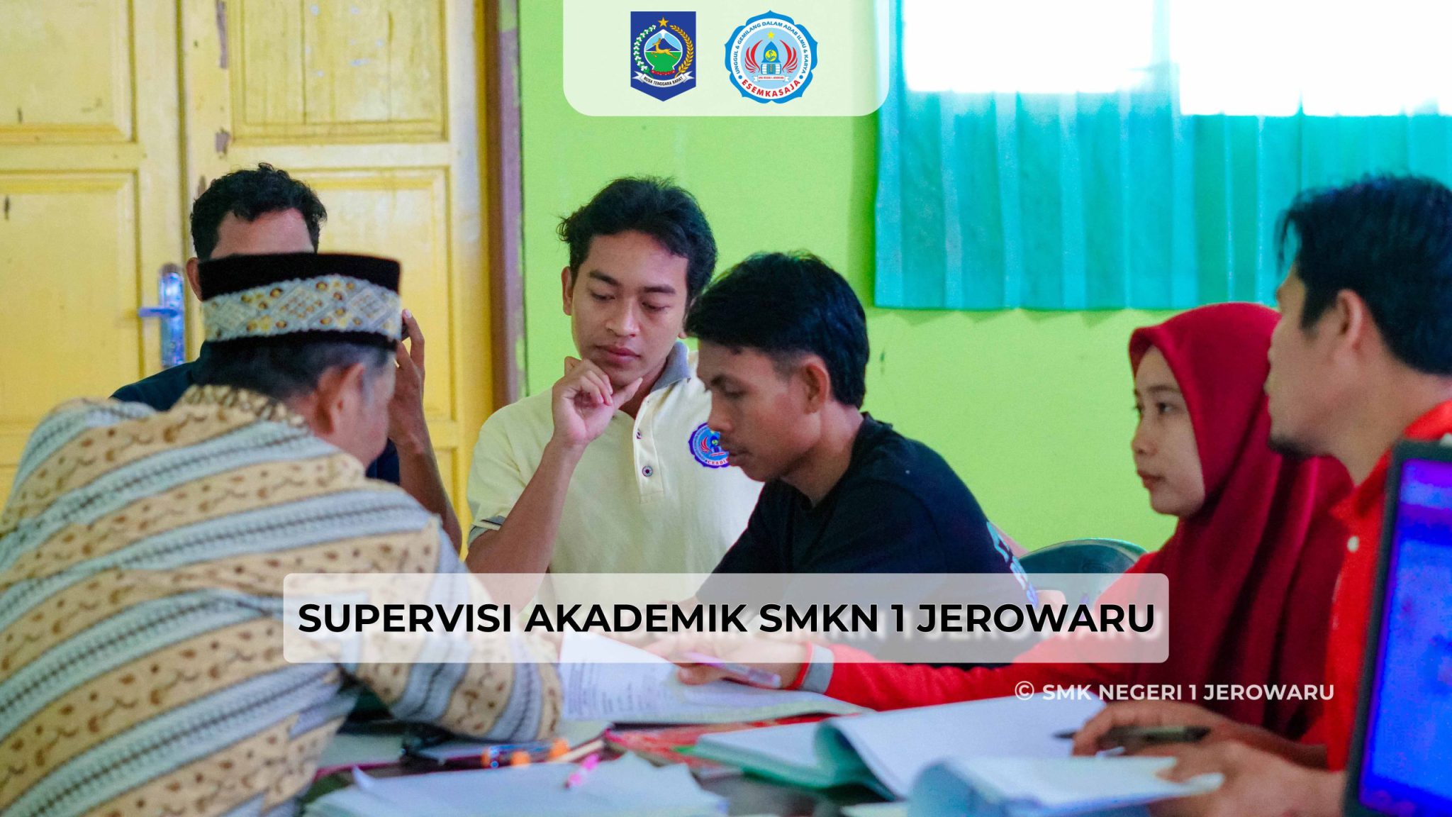 Guru SMKN 1 Jerowaru Di Supervisi Pengawas untuk Meningkatkan Kualitas Pembelajaran